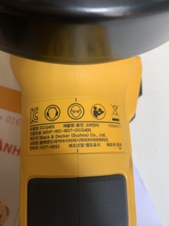 Thân máy mài DEWALT.DCG405