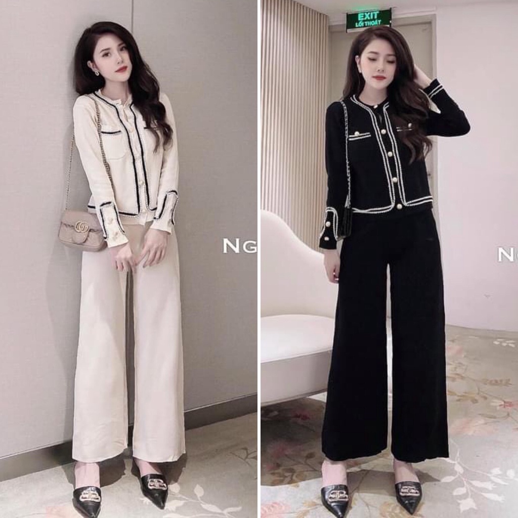 Set bộ len viền hàng QCL1