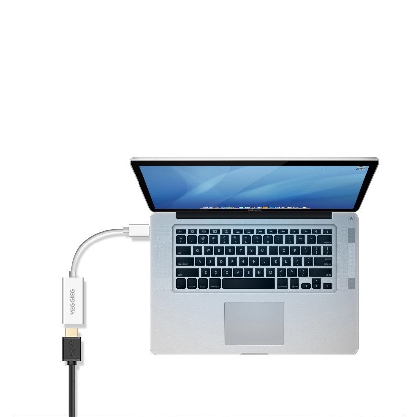 Cáp Chuyển Mini Displayport Sang HDMI VEGGIEG - Thunderbolt To HDMI dành cho Macbook