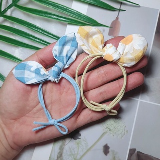 dây buộc tóc, cột tóc tai thỏ xinh xắn