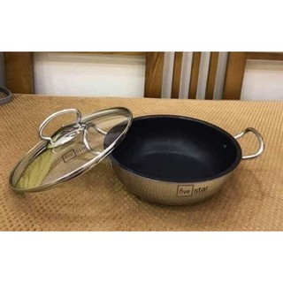 CHẢO SÂU LÒNG CHỐNG DÍNH FIVE STAR 22Cm