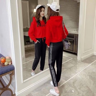 Sét Bộ Thể Thao Phối Mũ