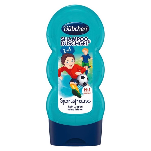Sữa tắm gội 2in1 Bubchen cho bé 230ml (từ 1 tuổi)