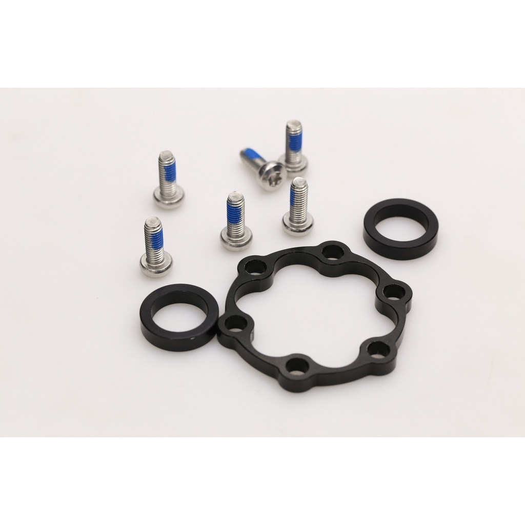 Adapter boost cho đùm trước xe đạp, chuyển từ đùm 15x100 lên 15x110.