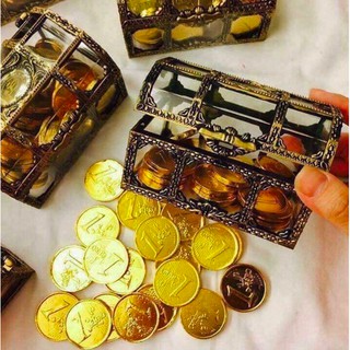 Socola đồng tiền rương vàng thái lan 100g