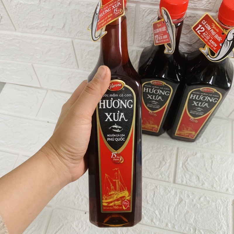 NƯỚC MẮM/CHẤM HƯƠNG XƯA CHAI 750ML CỦA BARONA