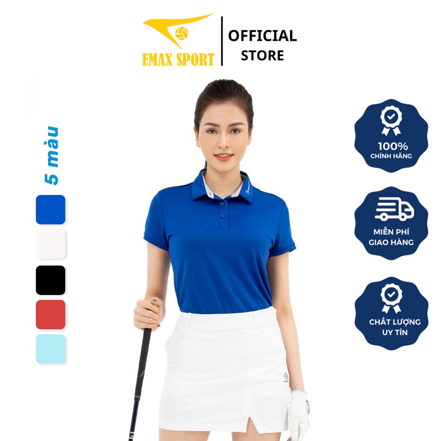 Áo Thể Thao Golf Nữ Donexpro Thiết Kế Tinh Tế, Vải Thun Lạnh, Kiểu Dáng Trẻ Trung AC - 3676