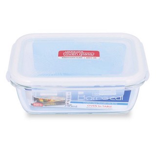 Hộp Thuỷ Tinh Vuông Lock&Lock 840ml