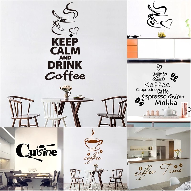 Decal Trang trí Quán Coffee thu hút khách hàng, đột phá doanh thu