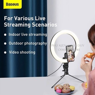 Đèn LIVESTREAM Baseus Live Stream Holder-Table Stand (3 nhiệt độ màu, chiều cao 20cm - 60cm)