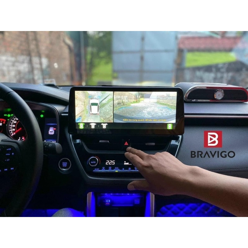 Siêu Hot: Màn hình Android Bravigo dành riêng cho xe Toyota Cross
