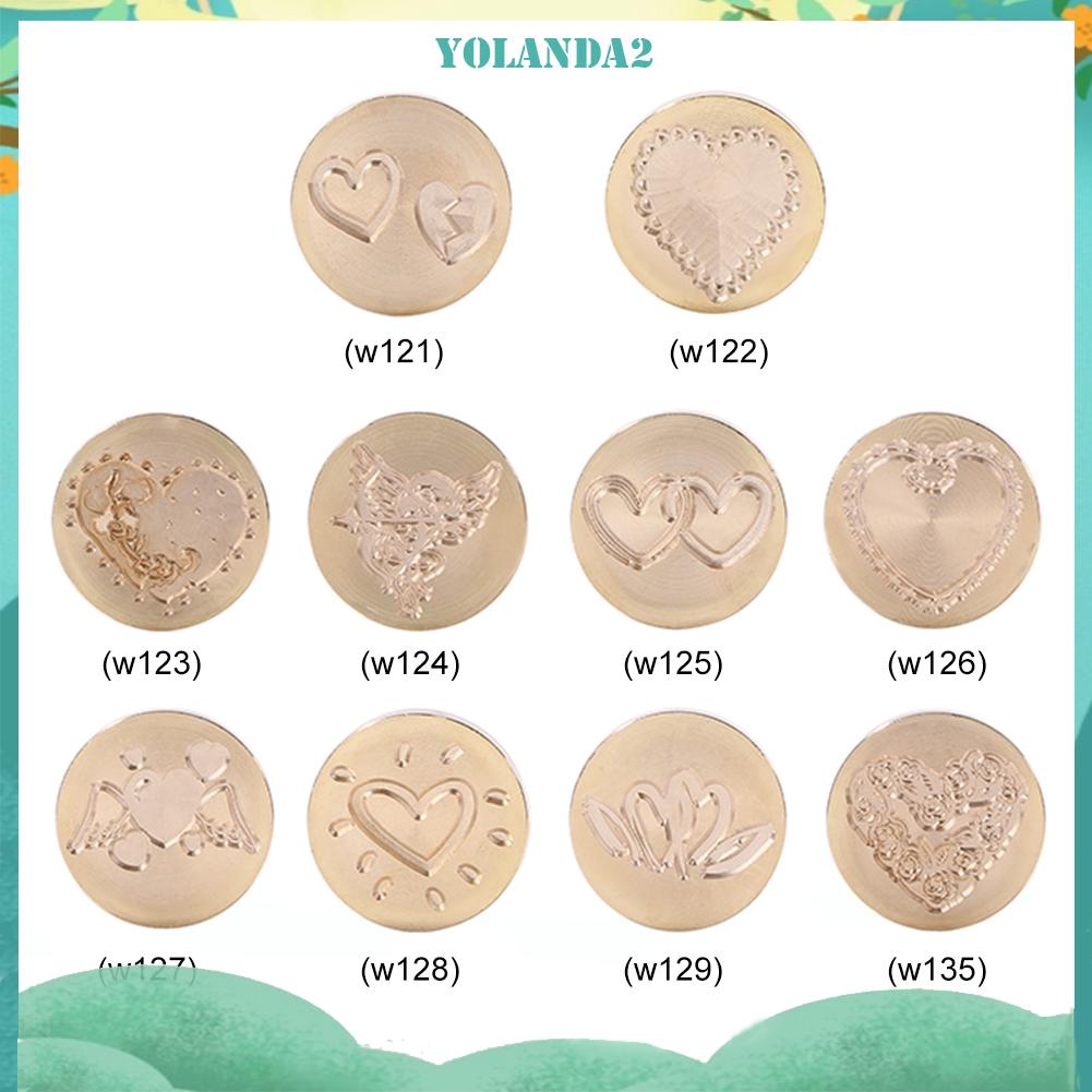 Đầu con dấu ấn sáp dán thiệp cưới phong cách cổ điển