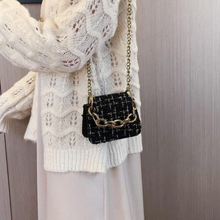 Túi Dạ Mini Quai Xích Phong Cách Hàn Quốc