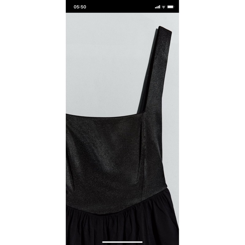 Đầm Phối Satin Zara