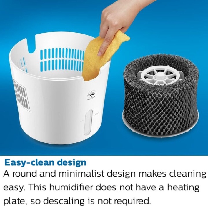 Máy tạo độ ẩm thông minh trong nhà Philips HU4816/00 - CHÍNH HÃNG BẢO HÀNH 1 NĂM