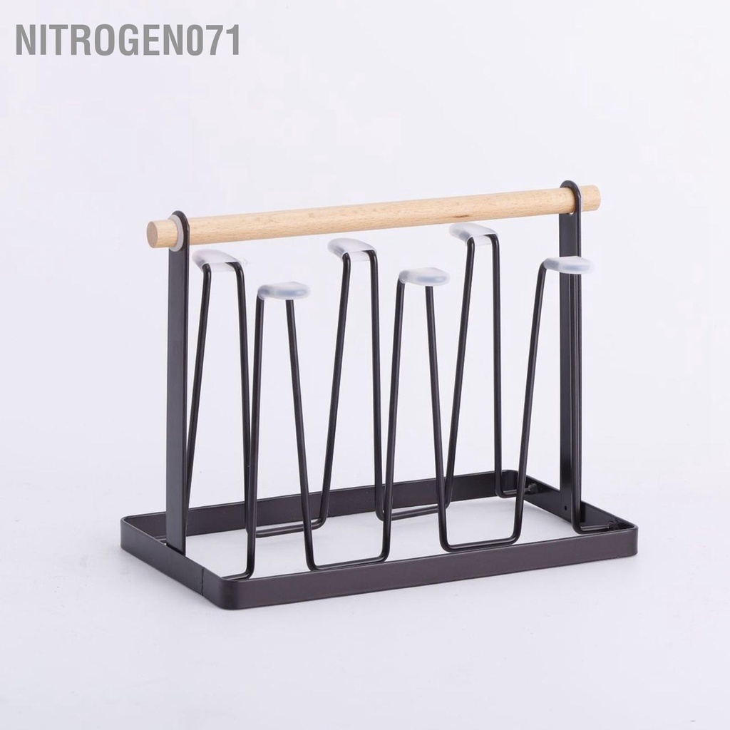 Khay Úp Ly, Giá Úp Cốc [không Có Khay Hứng Nước] - Tiết Kiệm Không Gian 13x23.5x18.5cm Nitrogen071