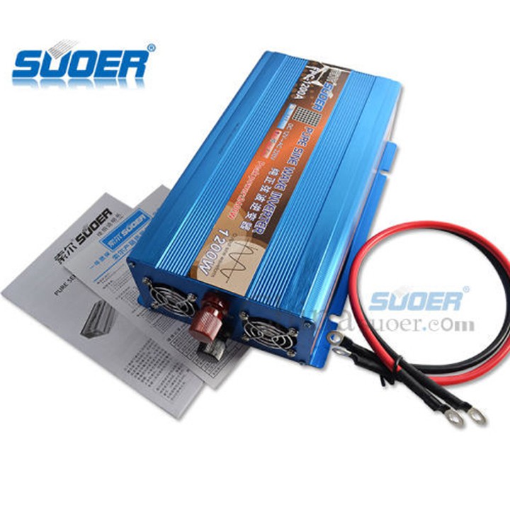 Inverter sin chuẩn 1200W 24V LÊN 220V SUOER FPC-1200B