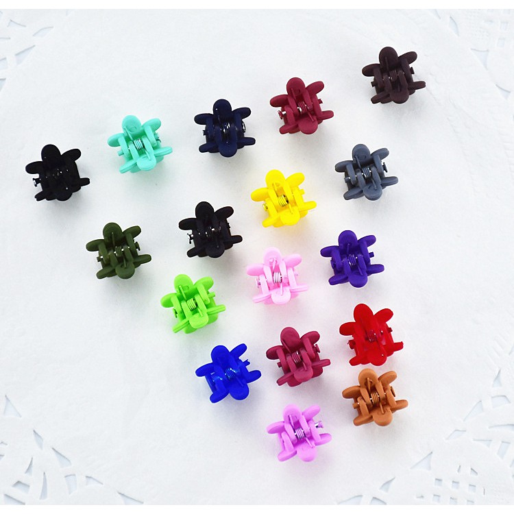 10 Kẹp Tóc Mini Thời Trang Hiện Đại Màu Ngẫu Nhiên
