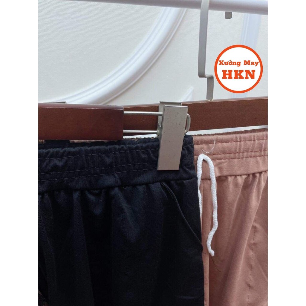 Bộ Đùi Nữ Áo Polo Trơn Chất Mềm Mịn Mã 653 Xưởng May HKN