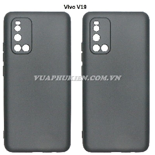 Ốp lưng silicone dẻo màu đen cho Vivo V19, V15, V11i, V9, Y93, Y91, Y85, Y83, Y81, Y17, Y15, Y11, Y12