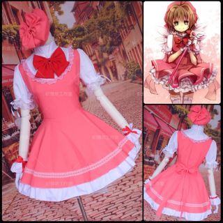 Sakura thủ lĩnh thẻ bài cosplay hoá trang