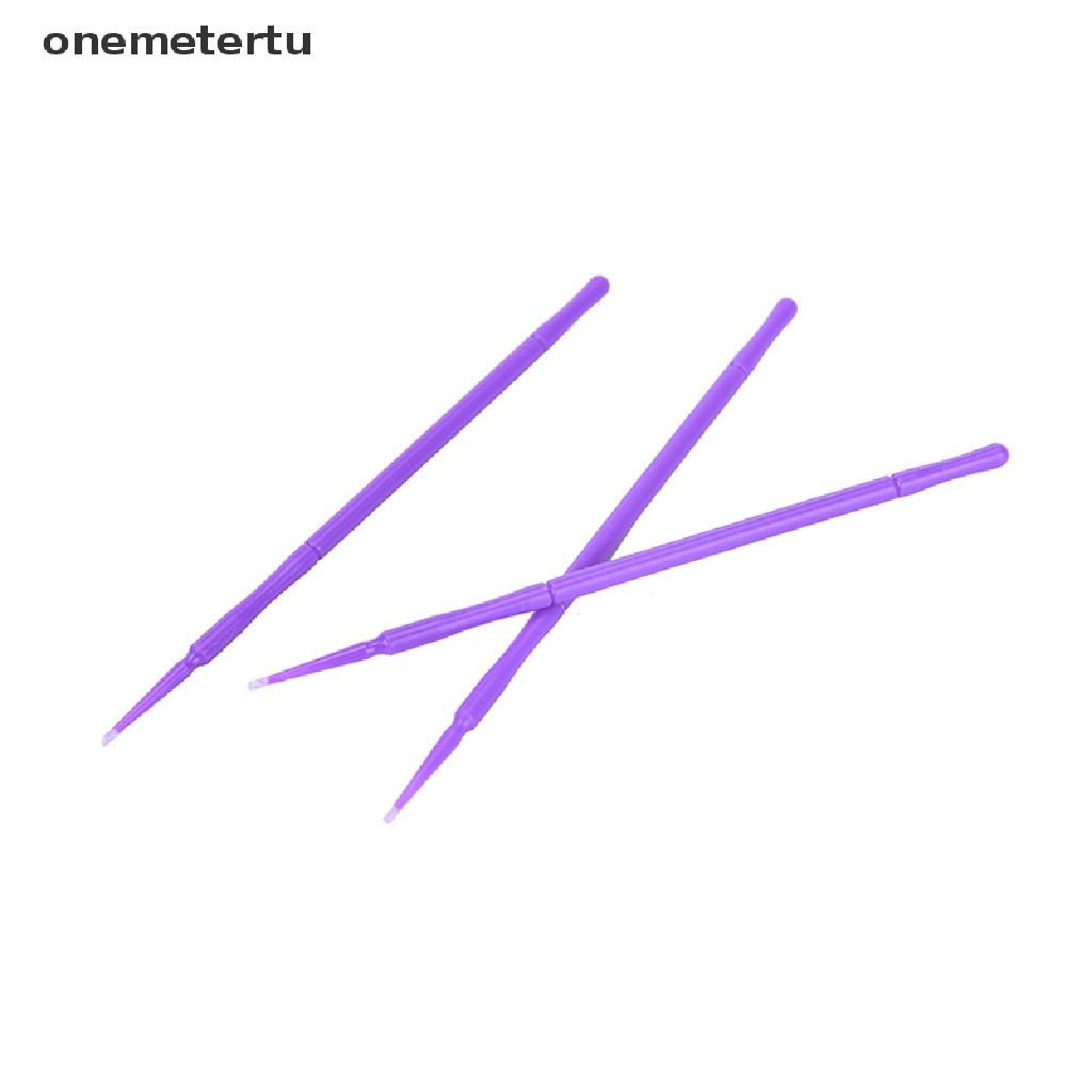 [Hàng mới về] Set 100 cọ hỗ trợ nối mi dùng một lần thiết kế đầu siêu nhỏ tiện dụng