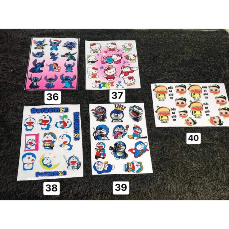Sticker  xe máy