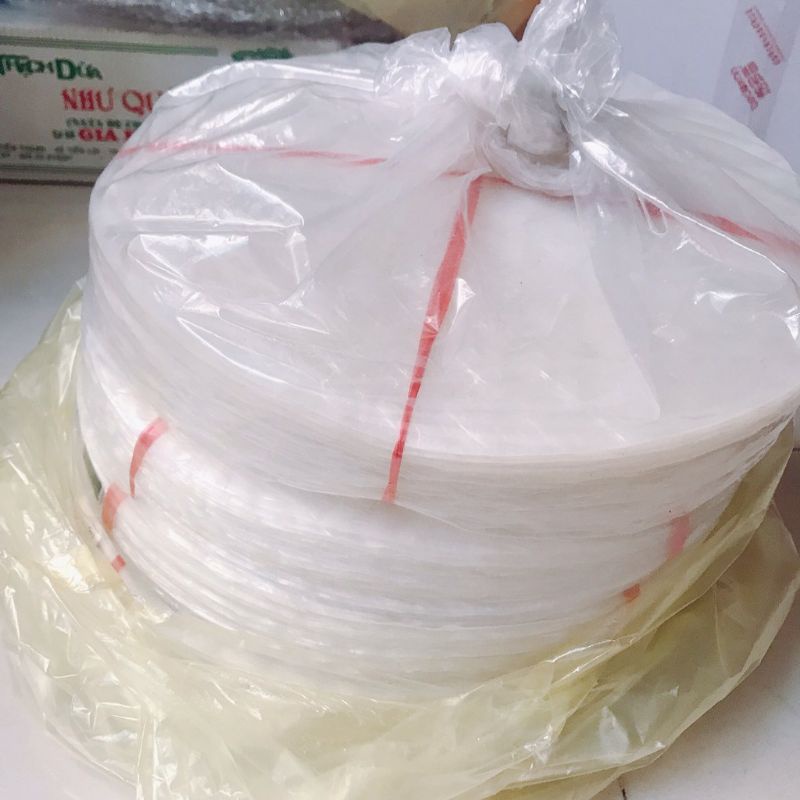 Bánh tráng cuốn rau thịt..