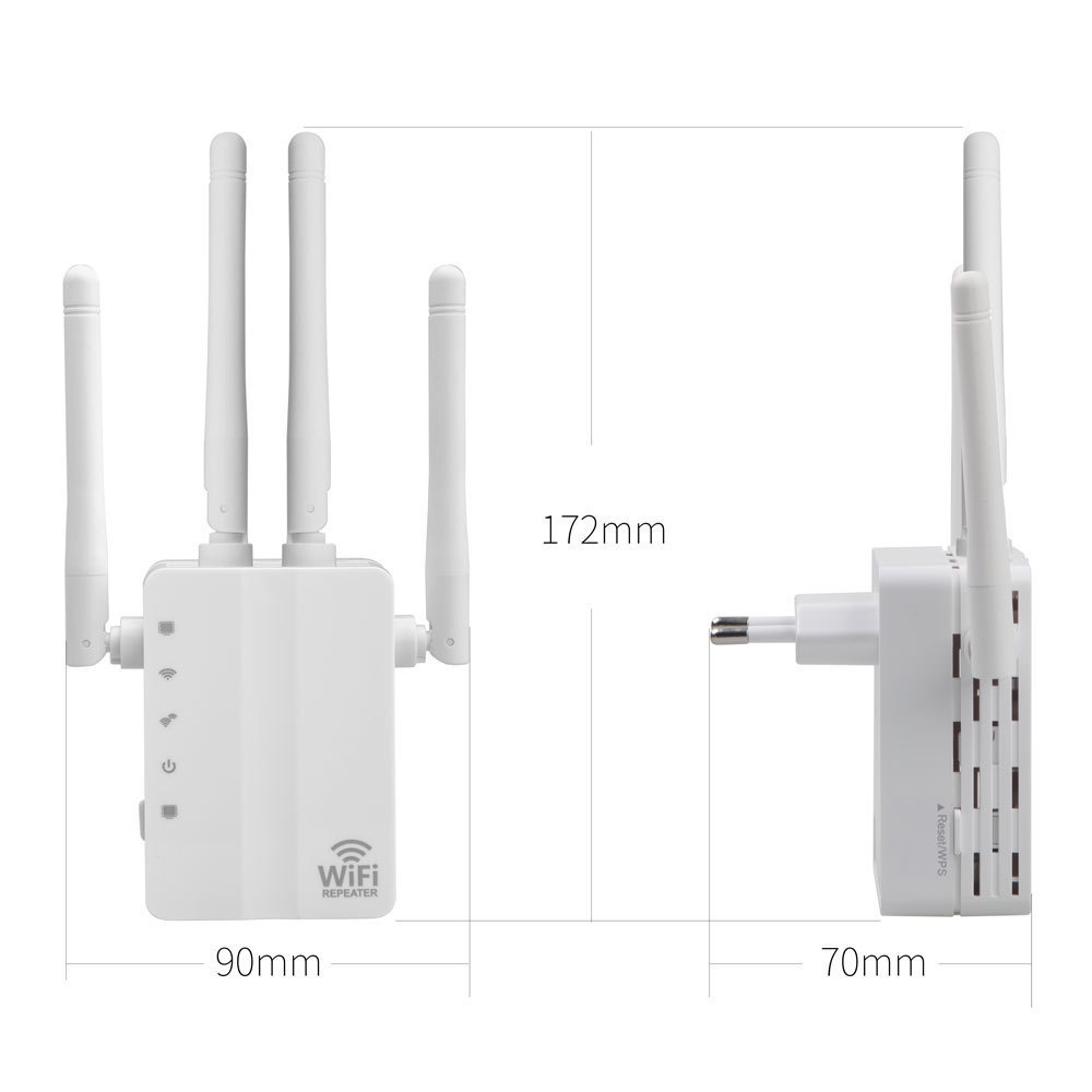 Thiết bị lặp sóng Wifi 2.4G & 5.8G 300/1200Mps | BigBuy360 - bigbuy360.vn