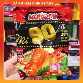 10 gói mì kokomi 90 tôm chua cay 90g date mới