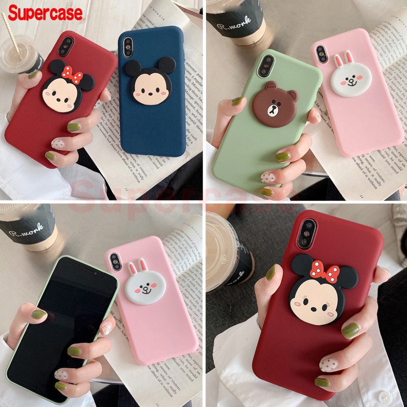 Ốp điện thoại mềm hình hoạt hình dễ thương cho Huawei Nova 4 3i 3e 3 5T Honor 9X Pro V30 Pro 10 Lite