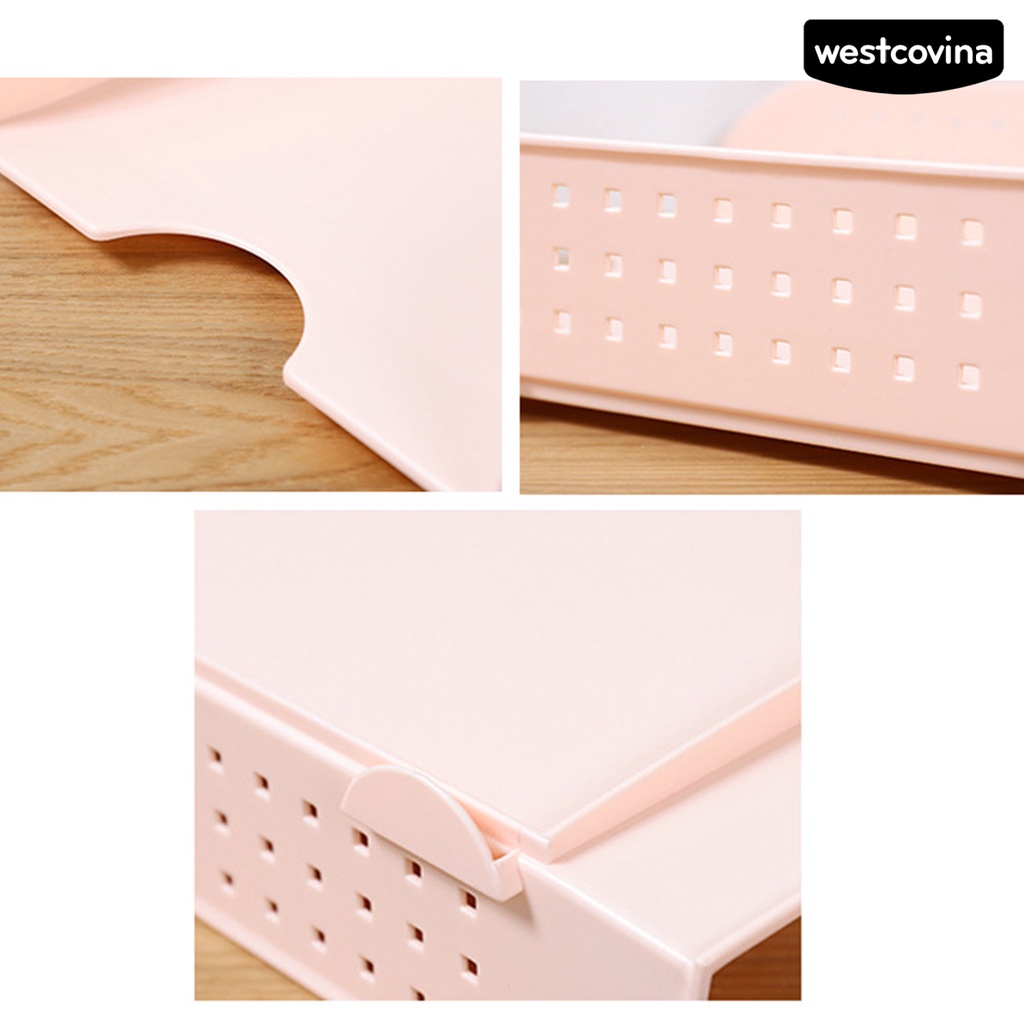 Mới Khay Nhựa Đựng Tài Liệu Khổ A4 Gọn Nhẹ Có Thể Xếp Chồng Tiện Dụng