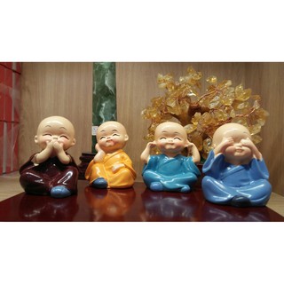 Bộ tượng tứ không, tứ tượng, bớt nghe - bớt nhìn - bớt nói