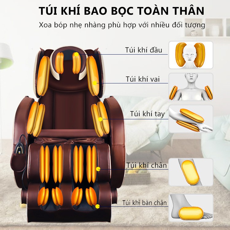 Ghế massage máy massage toàn thân ghế mát xa tự động gia dụng máy mát xa đa năng