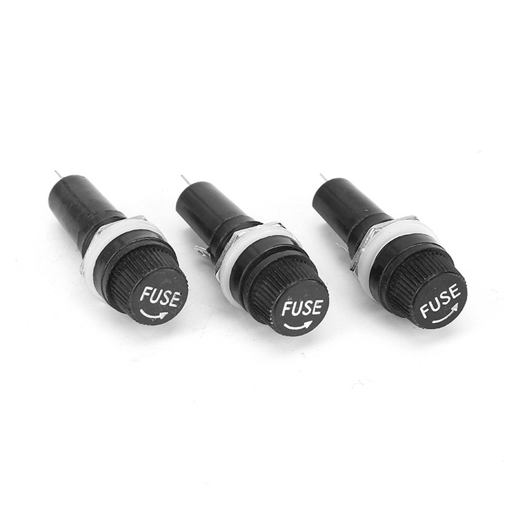 Set 5 nắp cầu chì 6x30mm 10A cao cấp
