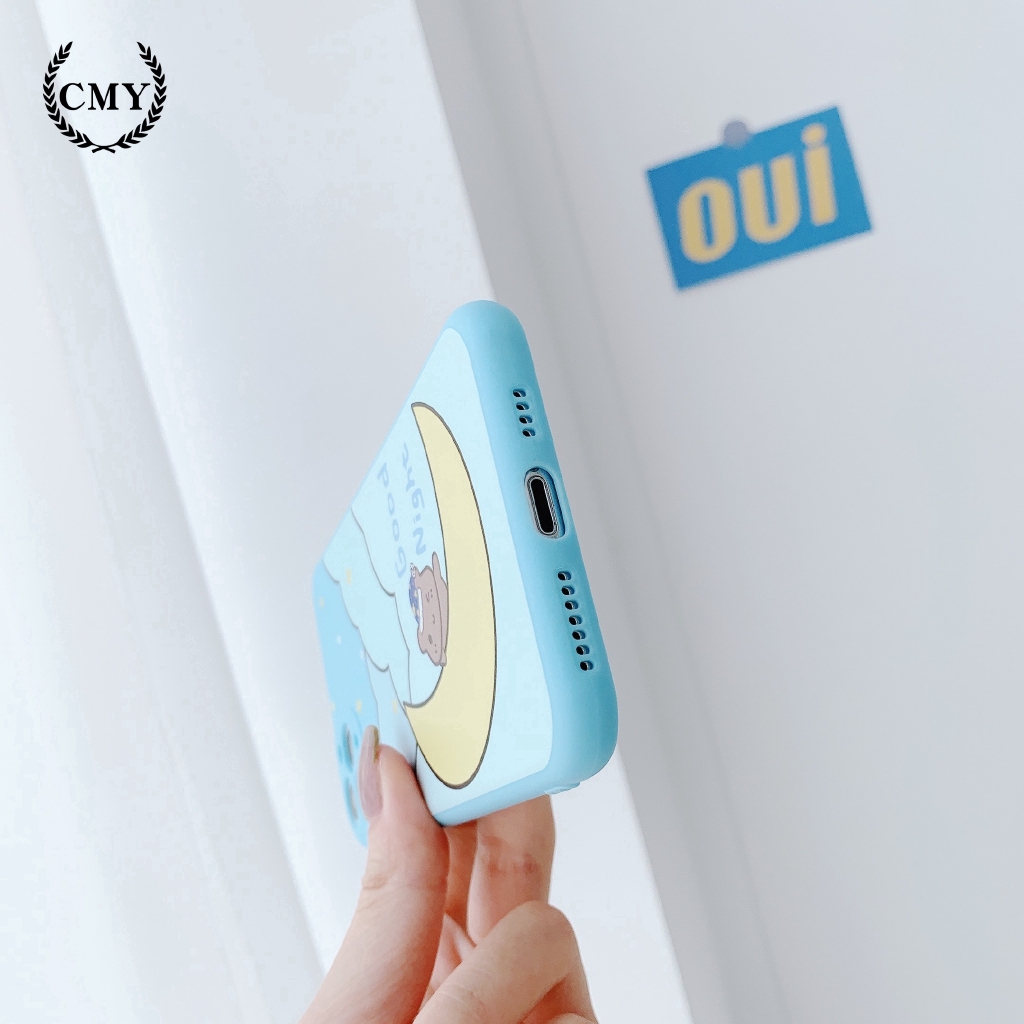 Ốp điện thoại họa tiết gấu hoạt hình dễ thương cho iPhone11/11Pro 11pro Max X XR XS XS MAX 7 8 Plus SE | BigBuy360 - bigbuy360.vn