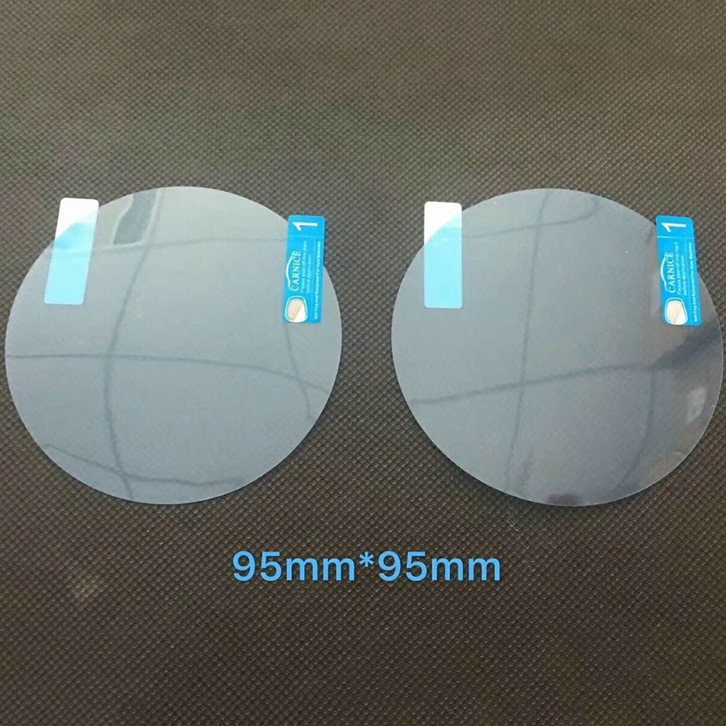[Coco]2pcs Car Rearview Mirror Anti Rain Film Universal Auto Mirror Waterproof Dustproof Anti-fog Membrane