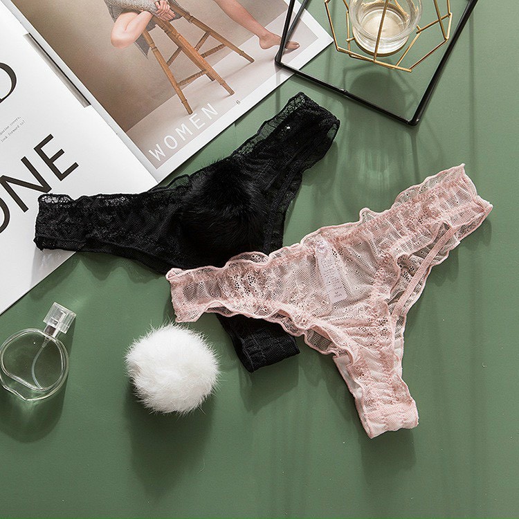 Quần Lót Nữ Lọt Khe ❤️FREESHIP❤️ Quần Lót Ren Lọt Khe tôn vòng 1 gợi cảm sexy mã 052 | BigBuy360 - bigbuy360.vn