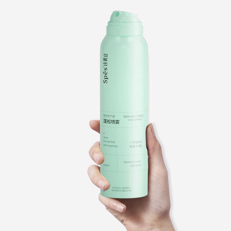 Dầu Gội Khô Dạng Xịt Làm Sạch Tóc Không Bết Dính Gội Đầu Khô Không Cần Nước Nội Địa Trung