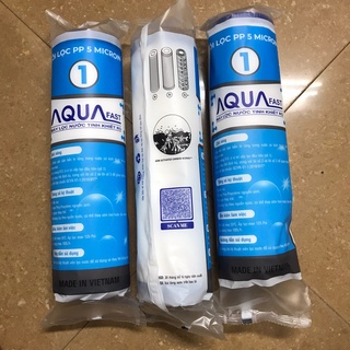 Bộ 3 lõi lọc nước 123 Aqua