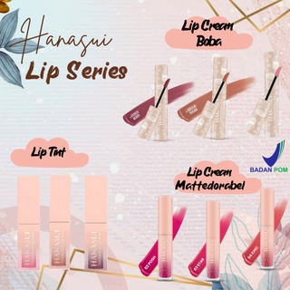 Image of Laamia_Hanasui Mattedorable Lip Cream  Lip tint Tintdorable LipTint | Lip Stain | dual function bibir blush on lip and cheek