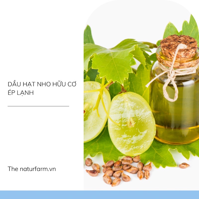 Dầu hạt nho nguyên chất hữu cơ 100ML ( Grape Seed Oil )