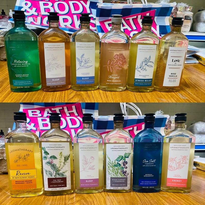 🍀ĐỦ MÙI🍀 Sữa tắm thư giãn Bath and Body Works