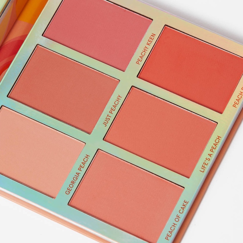 Bảng phấn má hồng 6 màu BH Cosmetics 6 Color Blush Palette Weekend Vibes Bellini 24G