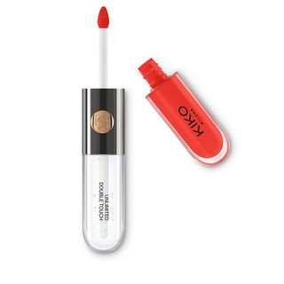 Son Kiko 114 Orange Red - đỏ cam quyến rũ với 2 đầu trong 1 thỏi son