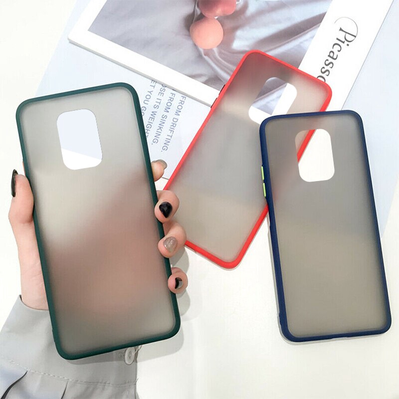 Ốp điện thoại nhám cho Xiaomi Redmi Note 11 11s Pro 4G 5G 10 10s 9T 9s 9 Pro 8 7 4G 5G