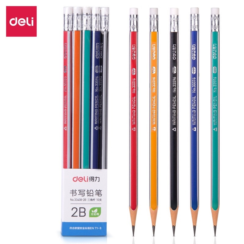 Tổng hợp viết chì 2B Deli