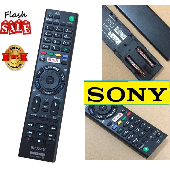 (HÀNG CAO CẤP) Remote Điều khiển tivi SONY RMF-TX100E ,Tặng pin !