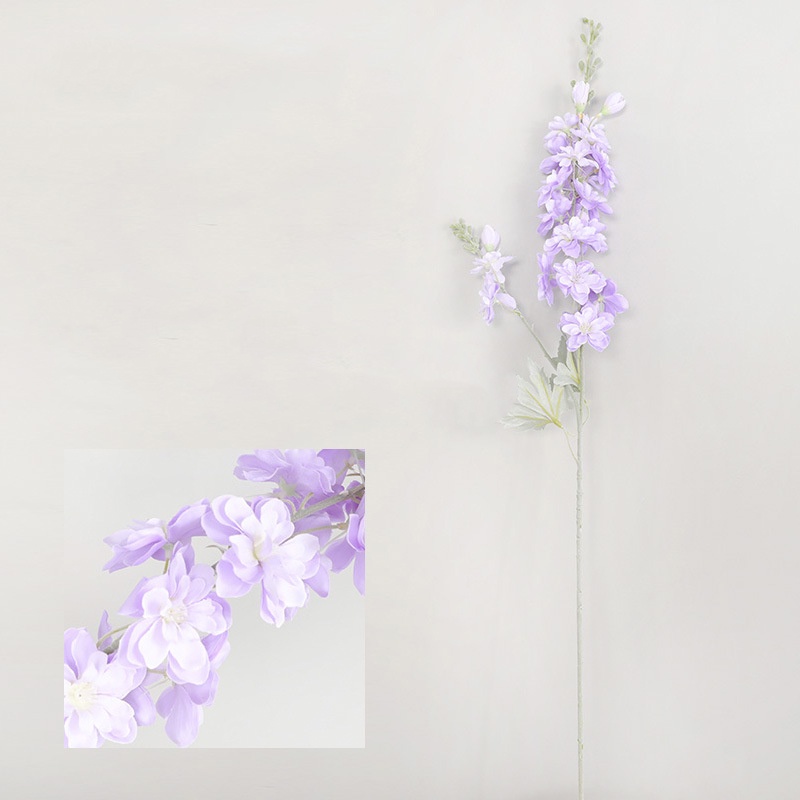 Bó hoa phi yến lụa nhân tạo 85 cm cho trang trí nội thất tiệc cưới