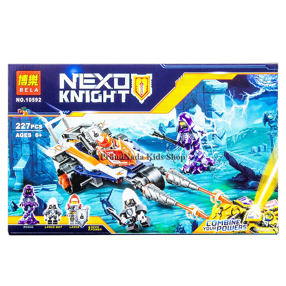 ProudNada Đồ Chơi Trẻ Em Bộ Hiệp Sĩ BELA NEXO KNIGHT 227 CÁI SỐ 10592